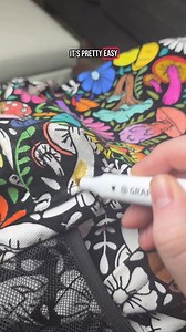 Trying to color the back corner of this backpack while filming with one hand and coloring with the other… honestly feels like an Olympic sport. 😂 This is your sign to recruit a friend and color each other’s backpacks like a low-key slumber party you can take anywhere. Black Friday/Cyber Monday deals on my 10 coloring backpack designs are live on the site, including several of the popular blanket designs but in a super portable, “come with me everywhere” version. #coloringbackpack #blackfridayde