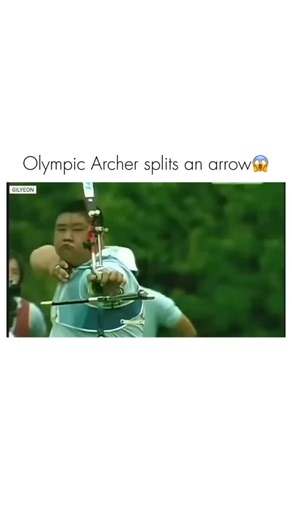 Alpha Overload on Instagram: "Read the full story 👇 There’s a clip going around that has archery fans losing it: an archer hits a target, and then perfectly splits someone else’s arrow already embedded in the target. It’s the kind of “Robin Hood” shot legends are made of. The video shows the first arrow lodged in the board, then another archer fires one that goes right through it — clean through centre, from shaft to nock — like the target wasn’t just a surface but a tunnel of precision. People