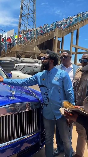Cde Joachim Chivhayo's arrival at Rufaro Stadium for the Harare province inter district meeting electrifies the atmosphere, showcasing his unwavering dedication to the revolutionary cause and underscoring the party's unity, strength, and commitment to serving the people. | Chihwa power station