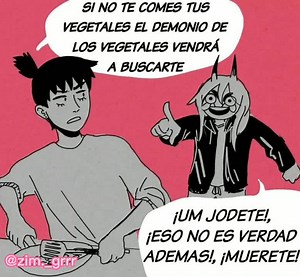 zim._grrr (@zim._grrr) - El demonio de los vegetales - Chainsaw Man Parody