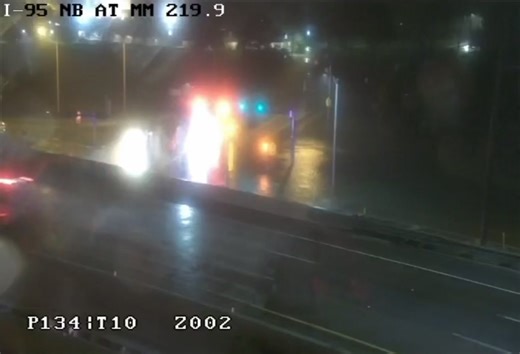 Flooding in Brevard County on I-95 South, before MM 220/SR-406. Off-ramp closed | The Space Coast Rocket