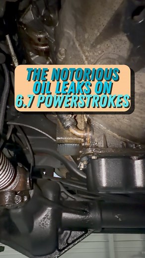 11K views · 105 reactions | Here’s a little breakdown of the notorious oil leak on your 6.7 Powerstroke!! • { #67powerstroke #powerstroke #dieselmechanic #oilleak #dieseltrucks } | Smith's Diesel Performance | Facebook
