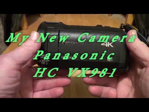 My New Camera Panasonic HC VX981