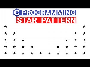 C Program to Print Stars pattern | Stars Pattern in C Language | C Star Patterns