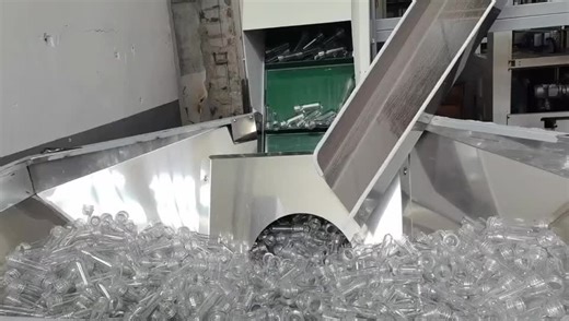 Testing Fully Automatic 8-Cavity Blow Machine 16000 BPH