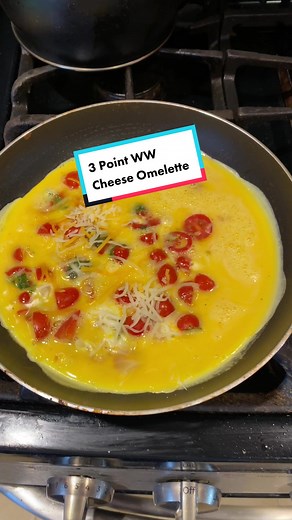 3 Point Weight Watchers Cheese Omelette. Very Delicious and Easy To Make. ##weightwatchers##weightwatcherstip##weightwatcherstiktok##diet