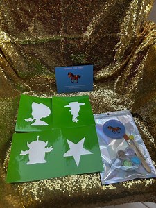 Toy Story Equine Stencil Sticker Kit - Etsy UK