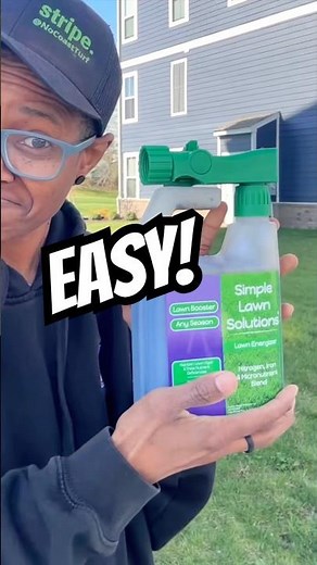 Simple Lawn Care with Liquid Fertilizer #lawn