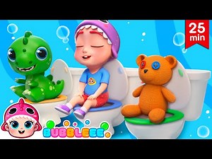 The Potty Song + More | Healthy Habit, Potty Training Song | Bubbleee Nursery Rhymes & Kids Songs