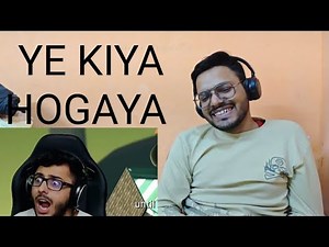 Getting over it 😱 reaction carrying video #gettingoverit #carryminati #games #reaction