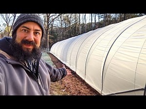 Farmers Friend Caterpillar Tunnel - What It's Like To Build One