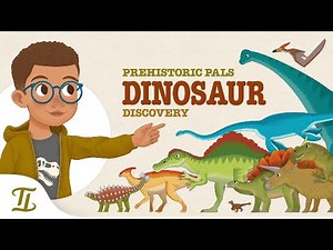 Animated Kids Book Read Aloud | Learn to Say Dinosaur Names | Prehistoric Pals Dinosaur Discovery