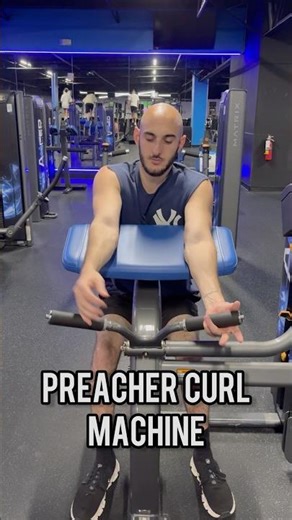Preacher Curl Machine Tutorial | Amped Fitness #gym #workout #fitness