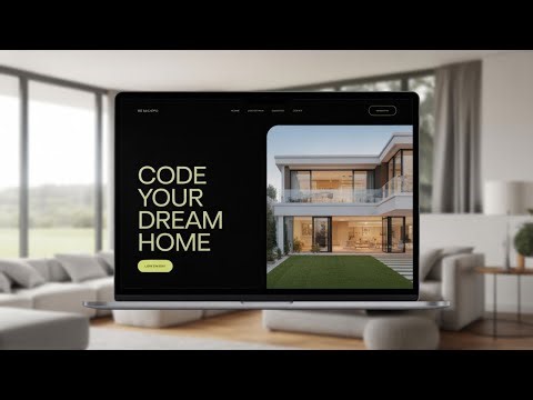 Real Estate Landing Page Built with HTML CSS JS