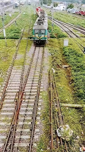 Double Wag9 Wdg4g Locomotive Engine #wag9 #indianrailways #train #railfans #instagram #trains #railways | Kewal Jaiswal