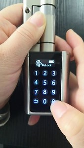 Smart Door Lock - WELOCK Keypad Door Knob - Keyless Entry - APP Unlock- Keyed/IC Card Entry - Led Display - IP44 Weatherproof - Zinc Alloy Body for Interior Doors/Front Door