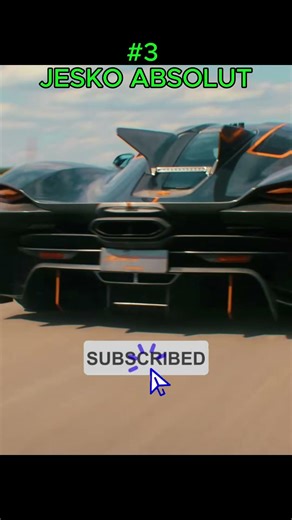 TOP 5 FASTEST CARS IN THE WORLD 😳💨