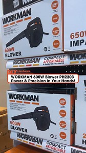 24 reactions |  Unleash powerful precision with the WORKMAN 600W Blower PH2203—your go-to tool for quick and efficient cleaning! ⚡️  Find your nearest store: https://bit.ly/diy_stores SHOPEE: https://shopee.ph/diy_hardwarestore TIKTOK: https://www.tiktok.com/@diyhardwareph #DIYHardware #DIYForYourHome #AOneStopShopForEveryHome #Workman | DIY Hardware | Facebook