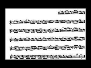 H. Klose - 25 Daily Exercises for alto saxophone - Nº7