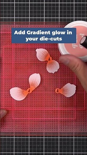 Add GRADIENT GLOW in your Die Cuts: Crafting with Jaycee Part 1