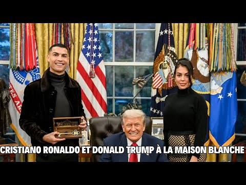 Cristiano Ronaldo meets Donald Trump at the White House: a historic moment!