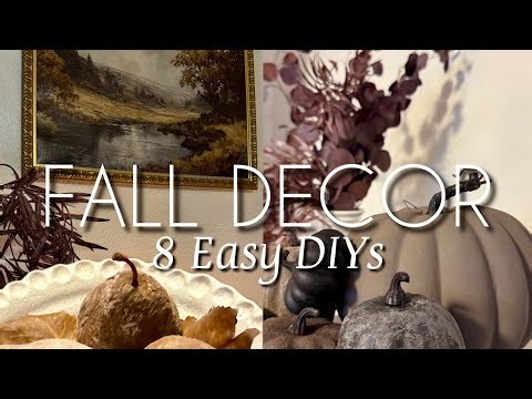 8 Fall DIYs for 2025 | Textured Pears Pottery Barn and Crate & Barrell Inspired