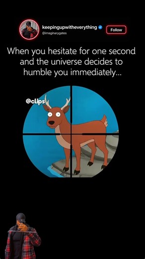 Peter Hesitated for ONE Second… The Deer Took It Personally 😭💀
