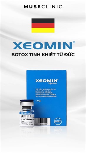 76 reactions · 3 comments | XEOMIN®- Botox tinh khiết 1 0 0% từ Đức,...