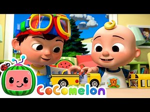 Wheels on the Bus With Toys! | CoComelon | 🚌Wheels on the BUS Songs! | 🚌Nursery Rhymes for Kids
