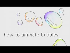 how to animate bubbles(basic 2D animate exercise)