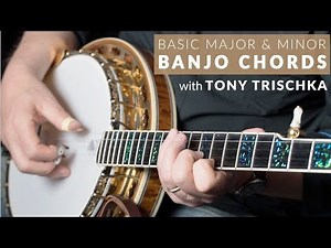 Basic Major and Minor Banjo Chords
