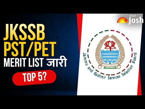 JKSSB Constable Result 2025 | 3, 4, 5 October PST/PET Merit List Released | JKSSB Result 2025