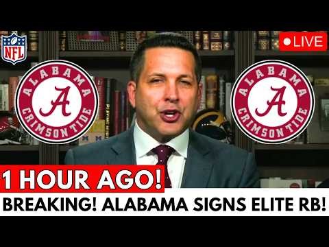 BREAKING! ALABAMA SIGNING DREAM RUNNING BACK TO FORM THE SCARIEST BACKFIELD IN COLLEGE FOOTBALL!