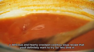 Hearty Crockpot Cowboy Soup