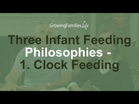 Three Infant Feeding Philosophies - 1. Clock Feeding