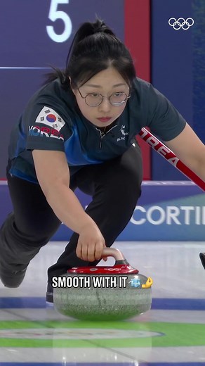 Winning Shot in Mixed Doubles Curling at Olympics