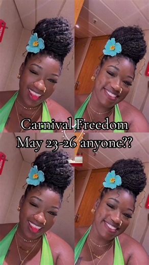 May 23-26 Carnival Freedom Trying to see who else on hereeee! 9 days left!! #carnivalcruise #carnival #carnivalfreedom #2026 #fyp