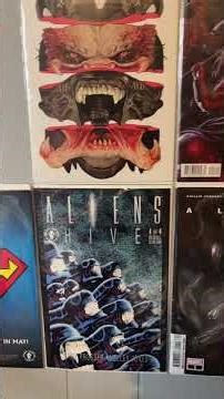 New additions to the alien and predator comic wall #comic #predatorcomics #aliencomics #aliensseries