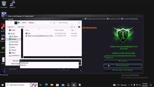 TSMT v6.5.29 - Security IEEXEC Exploit Generator Plugin + Security Batch and Command File Exploit Generator Plugin