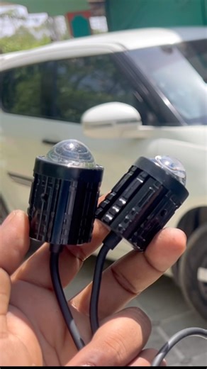 Mini Projector Foglamp Install 😍 || जुगाड़ तरीके से लगाए Foglamp 🔥#car #automobile #light #led