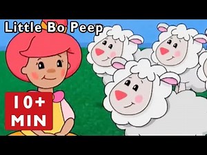 NURSERY RHYMES | Little Bo Peep | Nursery Rhymes Compilation | Mother Goose Club | Rhymes for Kids