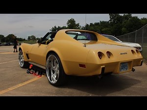 1977 Corvette on 22" Corleone Forged Asaro Wheels