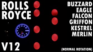 Rolls Royce Merlin V12 Firing Order Audiovisualisation