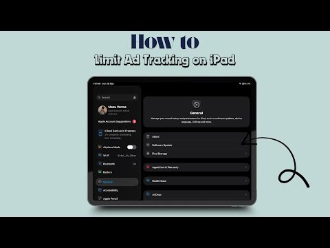 How to Limit Ad Tracking on iPad