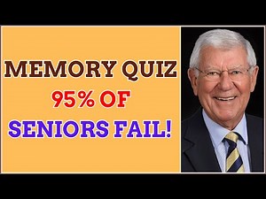 MEMORY QUIZ THAT 95% OF SENIORS FAIL | CAN YOU PASS THIS TEST?