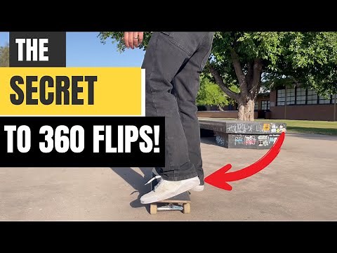 360 Flip Trick tip - Broken down in 3 easy steps!