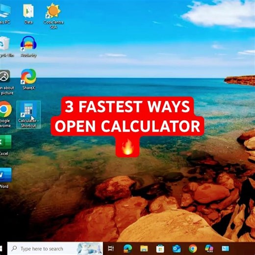3 Fastest Ways to Open Calculator in Windows | Keyboard Shortcuts | Quick Methods