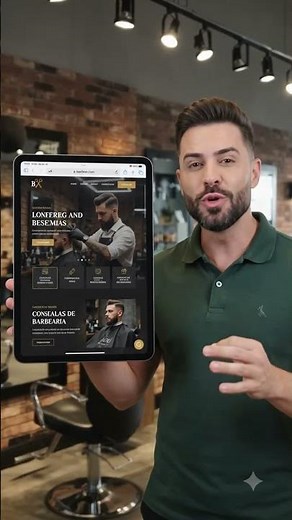 Site Barbearia + Sistema de Agendamento
