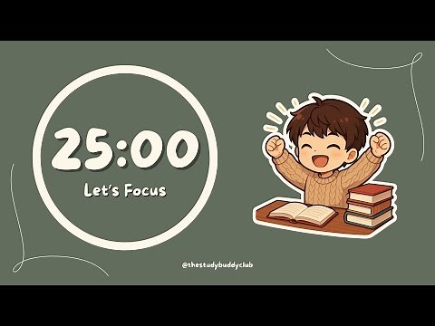 Study With Me For 2 Hours - Cute Anime Timer That Actually Works! | Jazz Café Pomodoro Timer