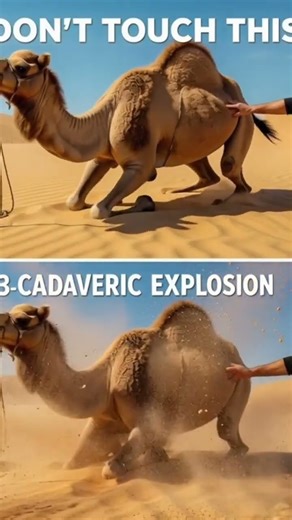 Never touch a dead camel 💥💣🐫 #trending #viral #science #sigma